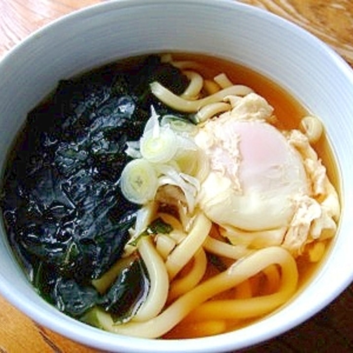 すぐできる わかめうどん レシピ 作り方 By はらのむし 楽天レシピ